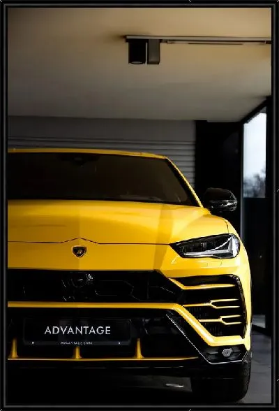 Картина Желтый Ламборгини