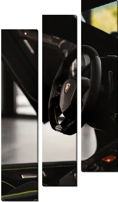 Модульная картина Руль Ламборгини