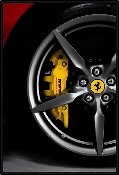 Картина Колесо Феррари