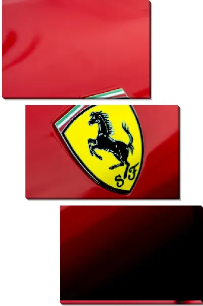 Модульная картина Феррари №36