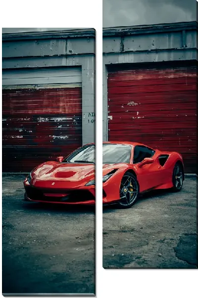 Модульная картина Феррари №37