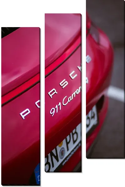 Модульная картина Порше 911