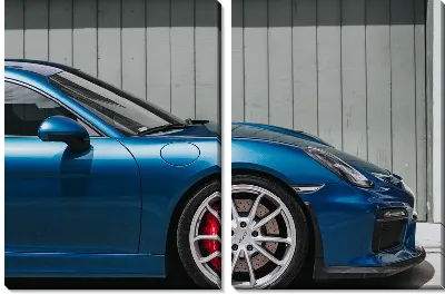 Модульная картина Порше №91