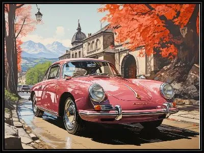 Картина Porshe №1