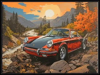 Картина Porshe №2
