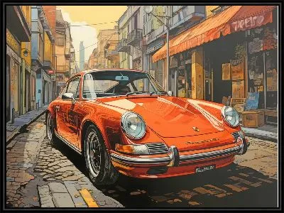 Картина Porshe №4