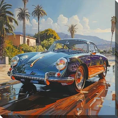 Картина маслом Porshe №5