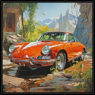 Картина Porshe №7