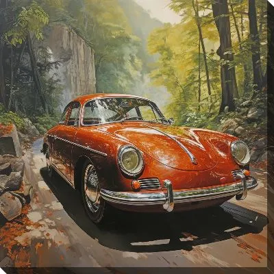 Картина маслом Porshe №8