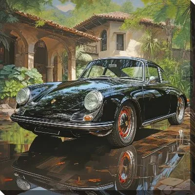 Картина маслом Porshe №9