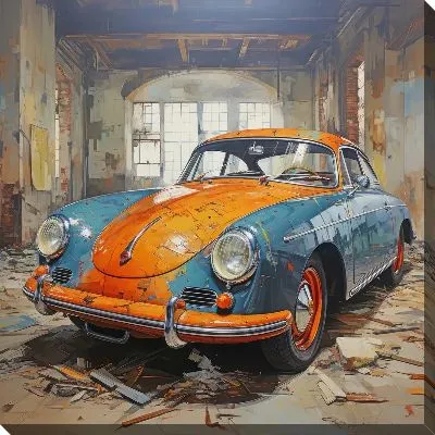 Картина маслом Porshe №10