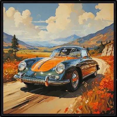 Картина Porshe №12