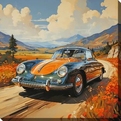 Картина маслом Porshe №12