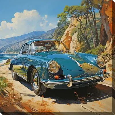 Картина маслом Porshe №13