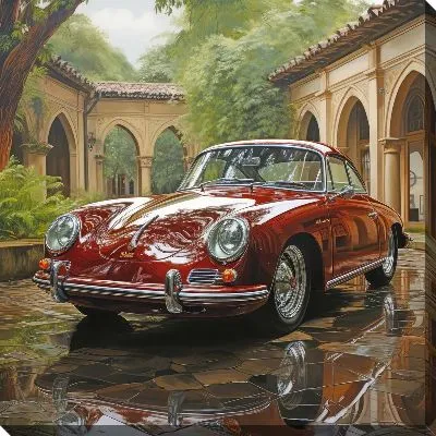 Картина маслом Porshe №15