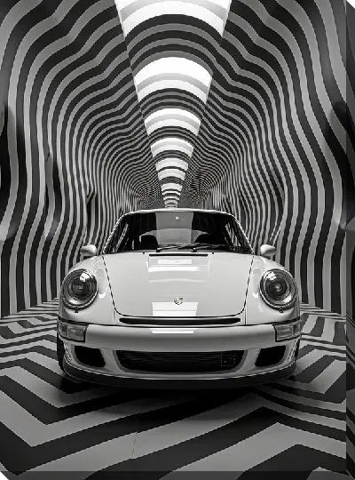 Картина маслом Porshe №17