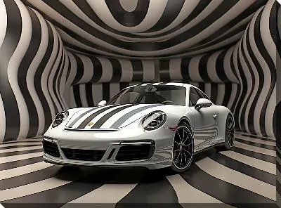 Картина маслом Porshe №18