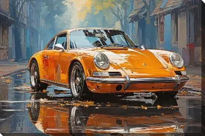 Картина маслом Porshe №20
