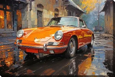 Картина маслом Porshe №21