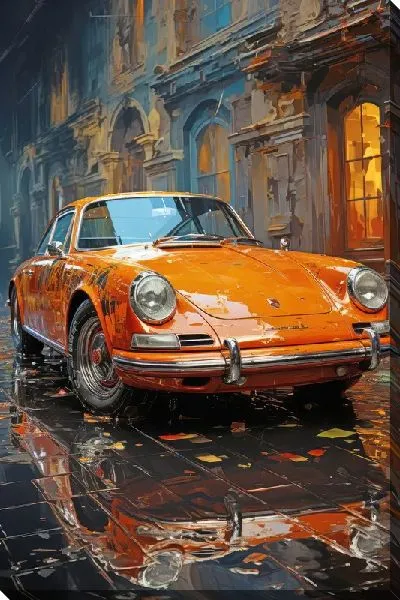 Картина маслом Porshe №23