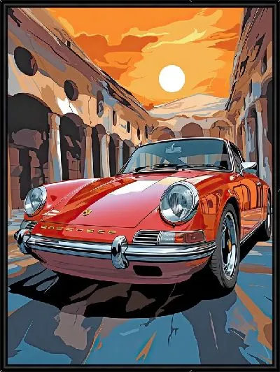 Картина Porshe №25
