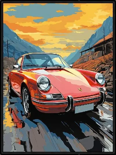 Картина Porshe №26