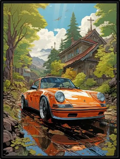 Картина Porshe №41