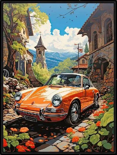 Картина Porshe №42