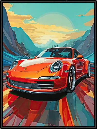 Картина Porshe №43