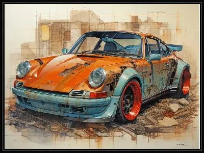 Картина Porshe №46