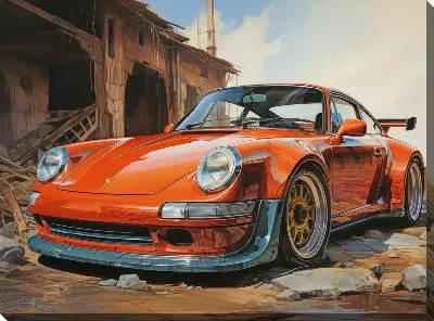 Картина маслом Porshe №49