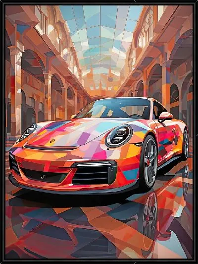 Картина Porshe №55