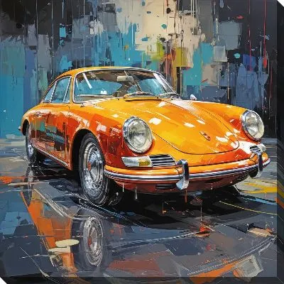 Картина маслом Арт Порше №6