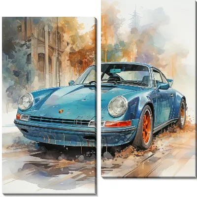 Модульная картина Арт Порше №18