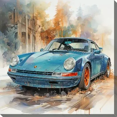 Постер Арт Порше №18