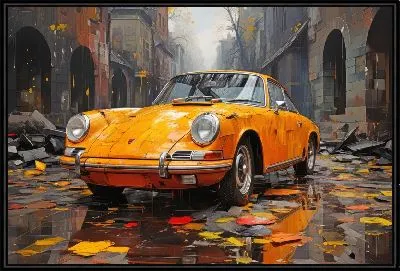 Порше в стиле арт №23