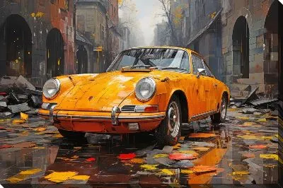 Порше в стиле арт №23