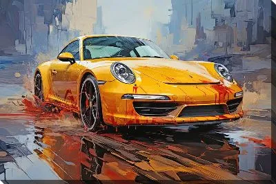 Порше в стиле арт №24