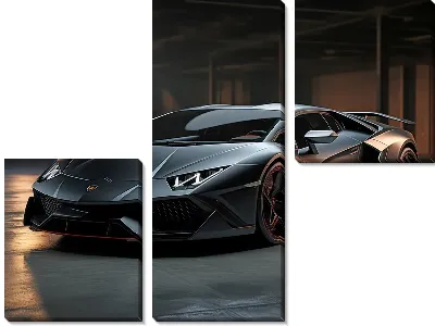 Модульная картина Lamborghini №1