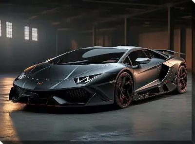 Картина маслом Lamborghini №1