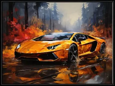 Картина Lamborghini №5