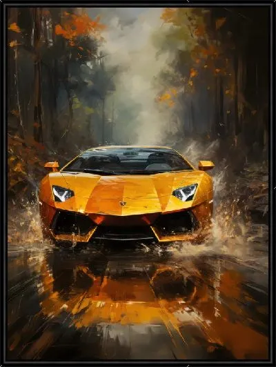 Картина Lamborghini №7