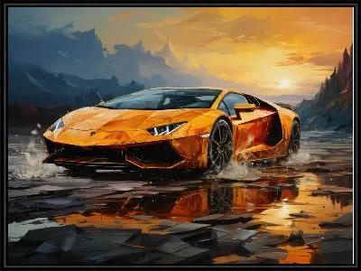 Картина Lamborghini №8