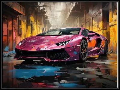 Картина Lamborghini art №16