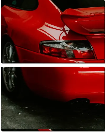 Модульная картина Porsche №6