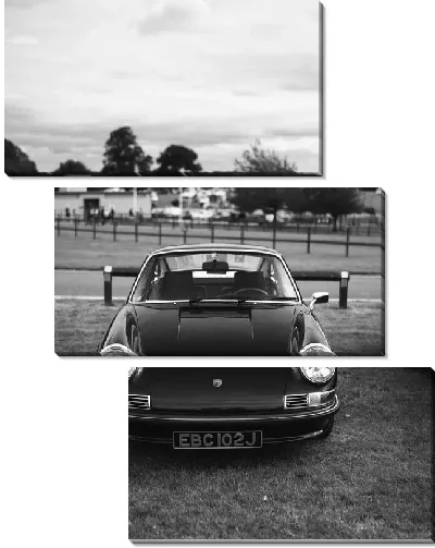 Модульная картина Porsche №10