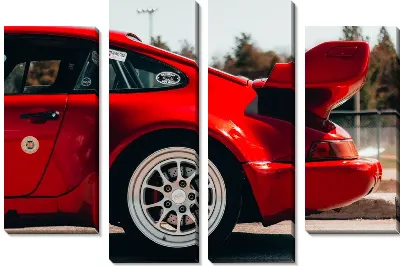 Модульная картина Porsche №11