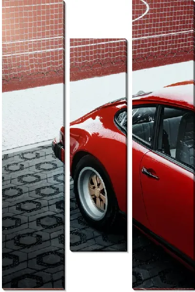 Модульная картина Porsche №14