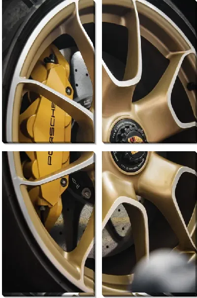 Модульная картина Porsche №18