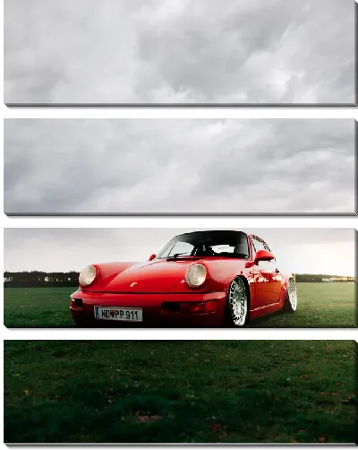 Модульная картина Porsche №26